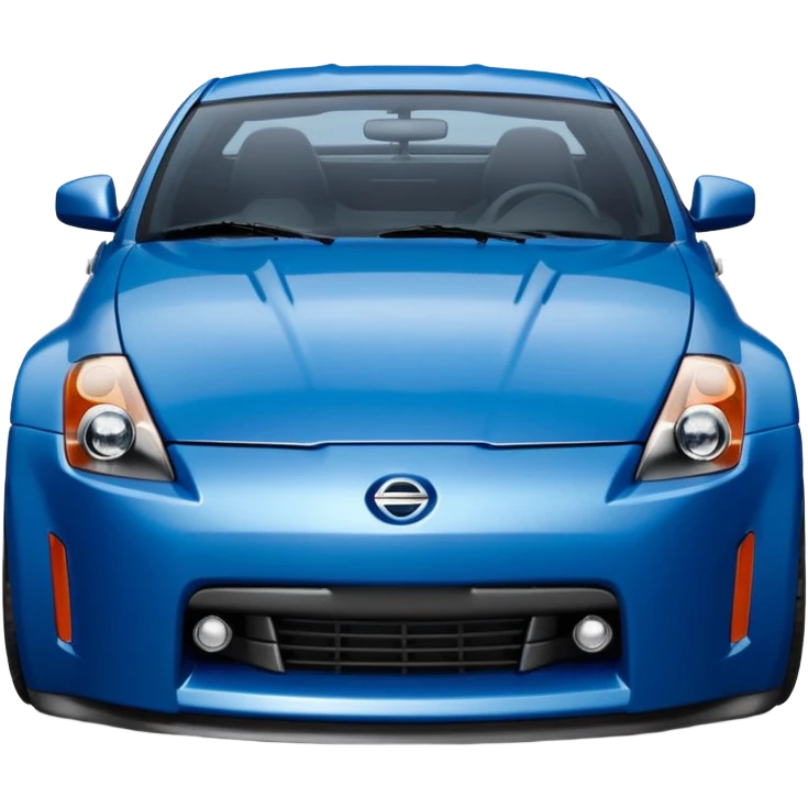 Blue Nissan 350Z emoji