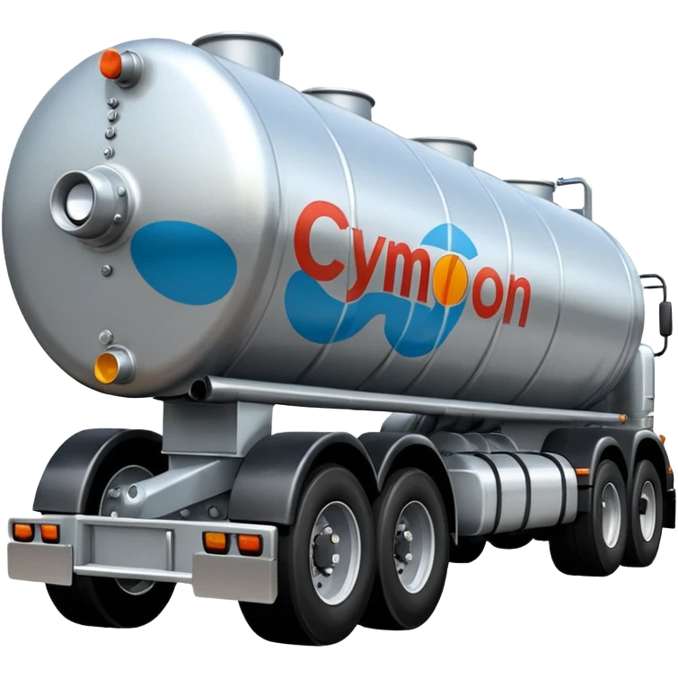 natural gas tanker tractor-trailer emoji