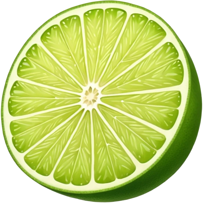lime slice emoji