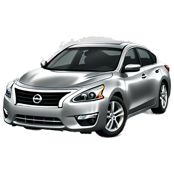 Nissan Altima 2015 silver emoji