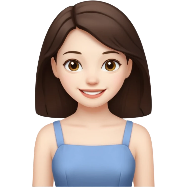 pretty burnette poor girl emoji