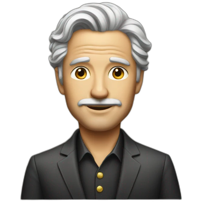 Rich man emoji
