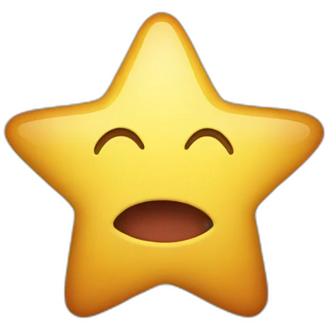 Bitten star emoji