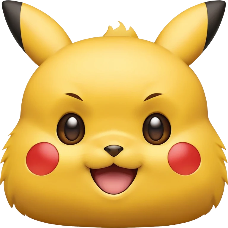 Pikachu face emoji