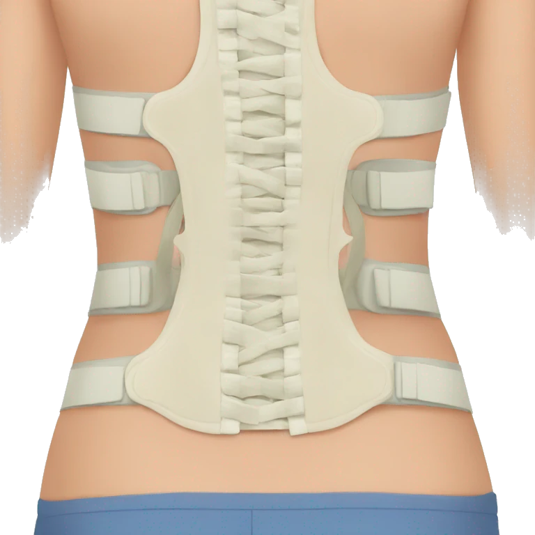 Scoliosis Back brace  emoji