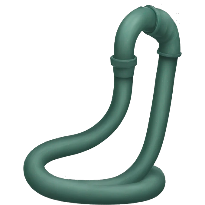 Hose with kink  emoji