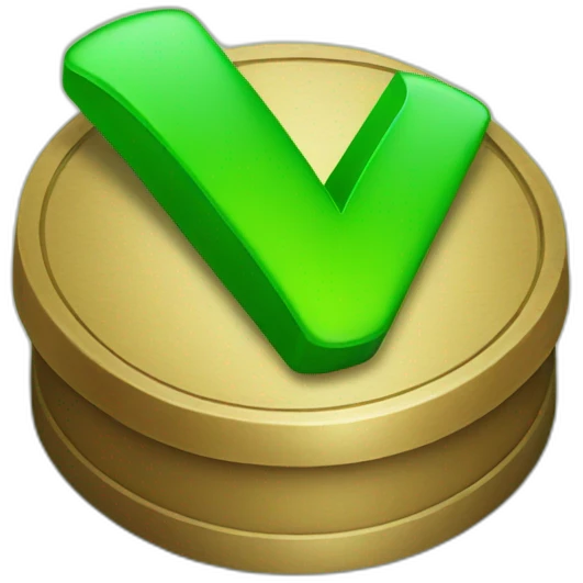 green check mark button emoji