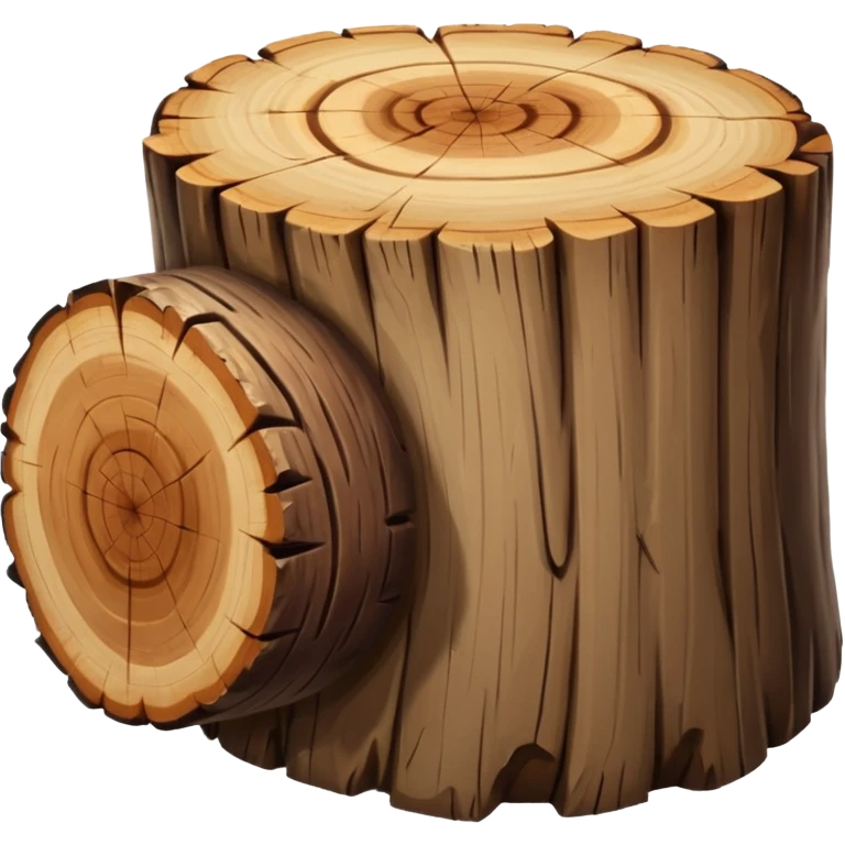wood log emoji