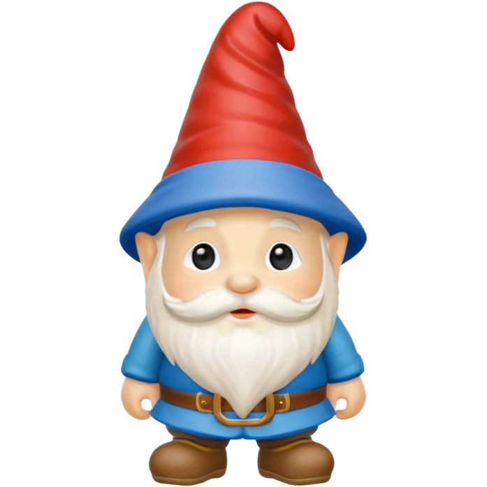 Gnomo da giardino con cappello  emoji