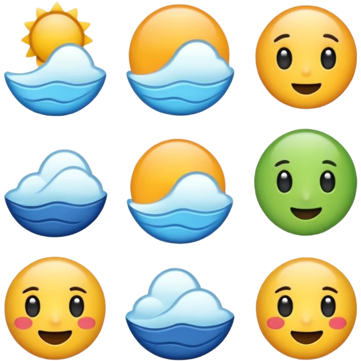 Aesthetic emoji
