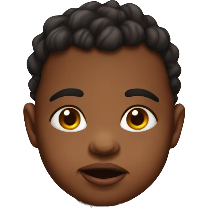 Ugly baby emoji
