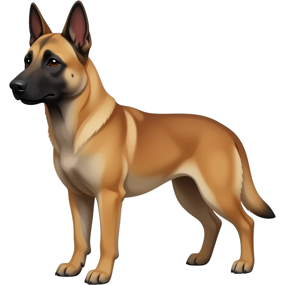 malinois dog sad emoji