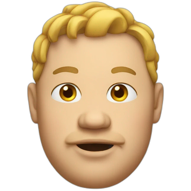 fat man emoji