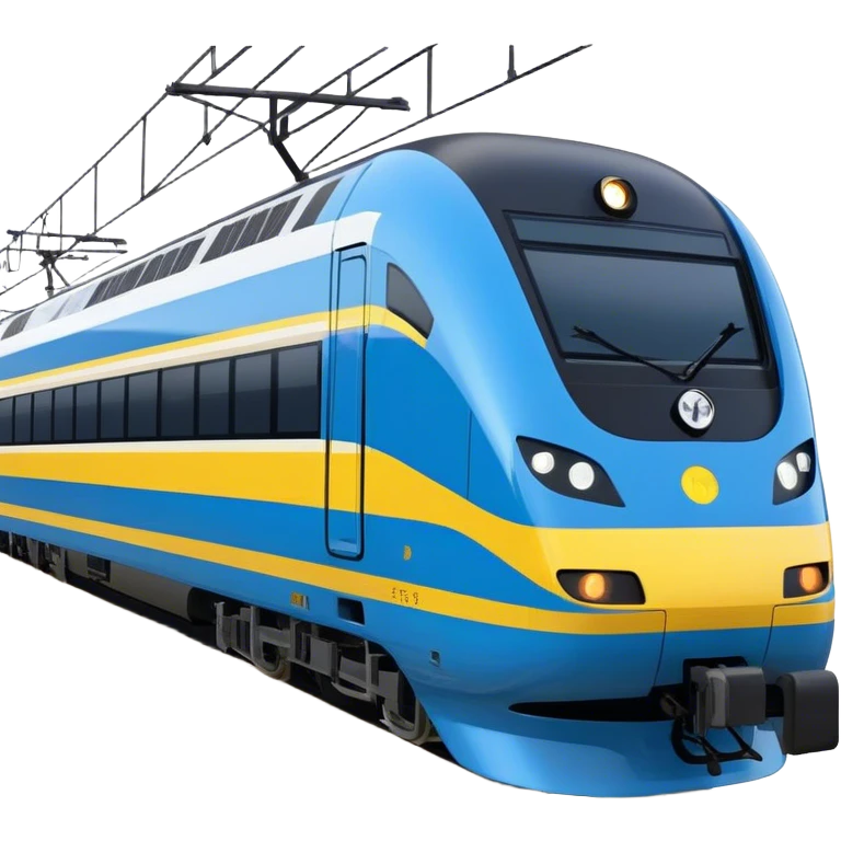 Passenger Train - New Intercity Fleet (Mariyung) (Model Year: 2023) (Iconic Colour: Blue and yellow) emoji