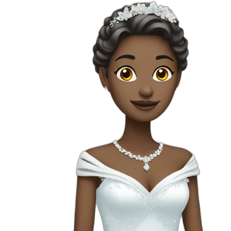 Blue sea bride emoji emoji