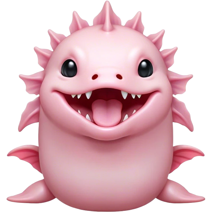 Cinematic Cute Yawning Axolotl Portrait Emoji, Head tilted slightly with a dramatic, wide-open yawn, showcasing smooth, pale pink skin with softly drooping feathery gills, eyes barely open in drowsy contentment, Simplified yet irresistibly adorable features, highly detailed, glowing with a soft, cozy glow, high shine, relaxed yet expressive, stylized with a touch of whimsy, bright and endearing, soft glowing outline, capturing the essence of a sleepy yet affectionate aquatic creature, so drowsy it feels like it could stretch out of the screen and curl up for a nap! emoji