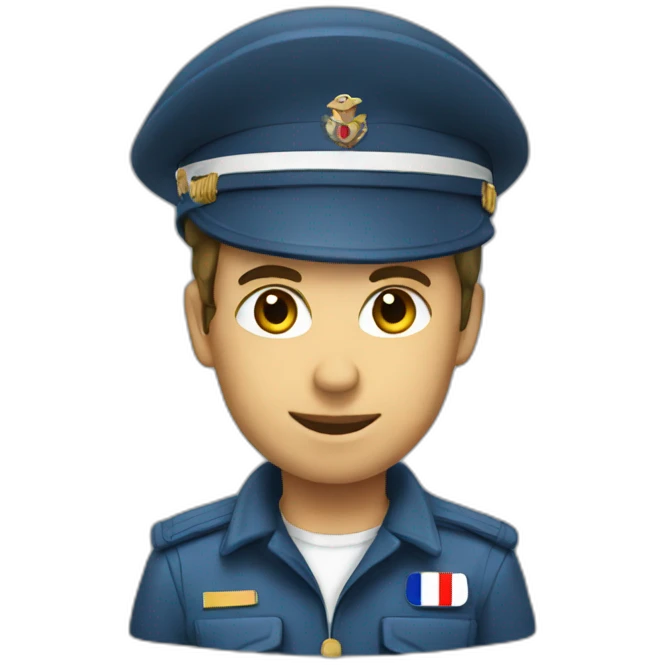 french airforce soldier emoji