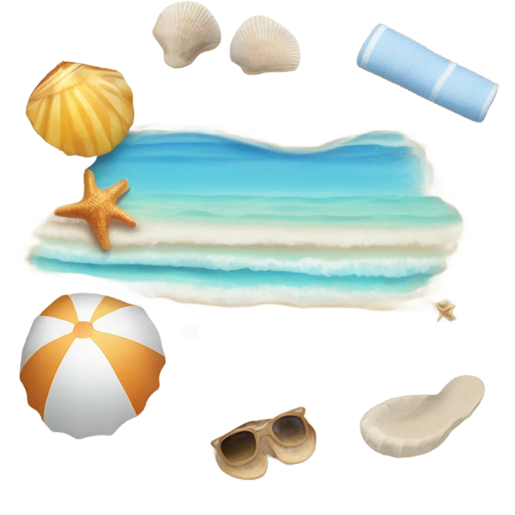 Beach emoji