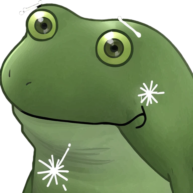 Sparkle fart emoji