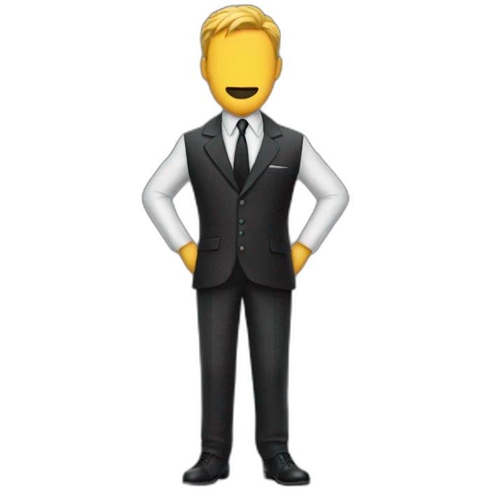 halloween hugo boss costume saluting ave cesar emoji