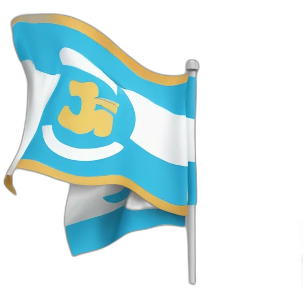 drapeau de L'OM abandonnée emoji