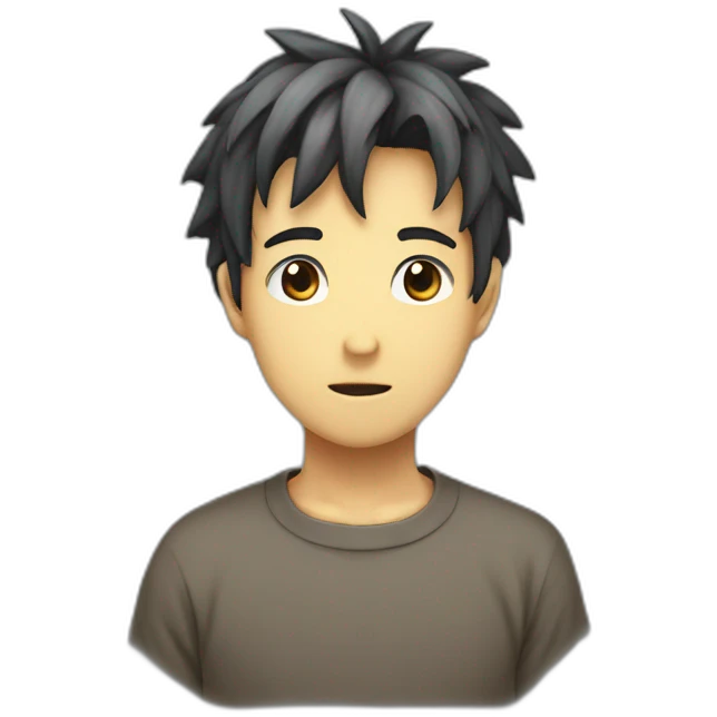 anime character question mark thinking  emoji