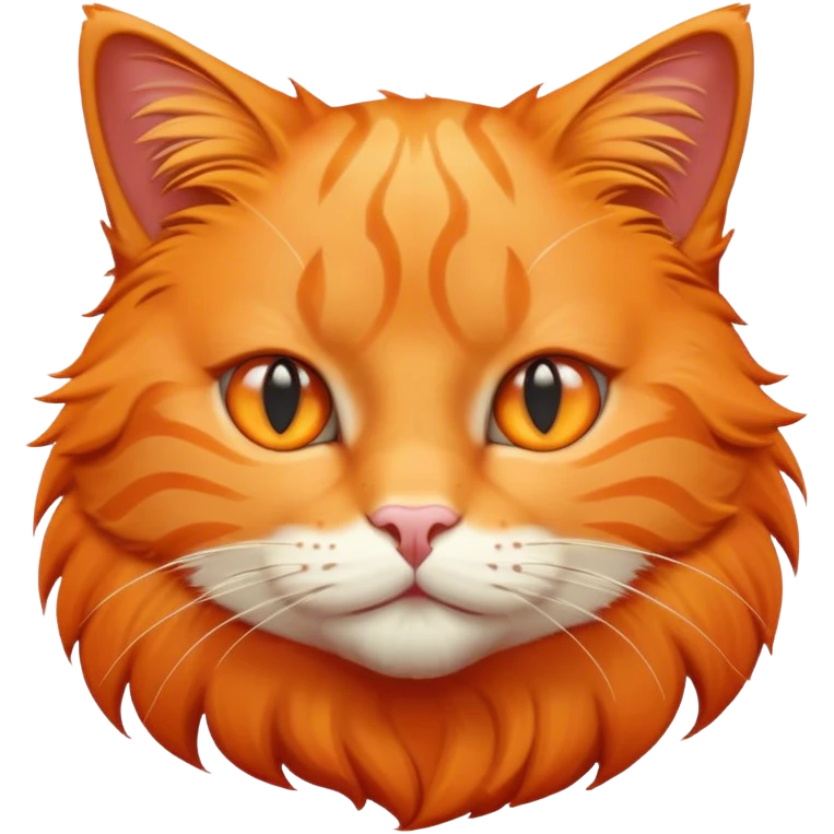 Orange cat  emoji