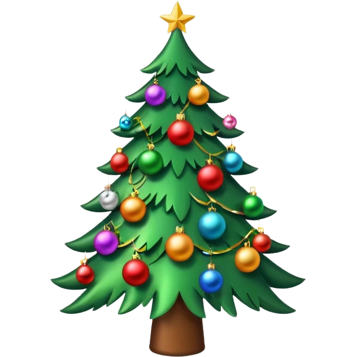  Xmas tree emoji