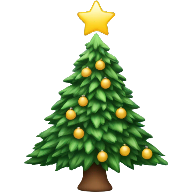 Christmas tree emoji