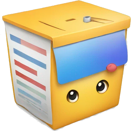 App for creating poll, voting and sharing it emoji