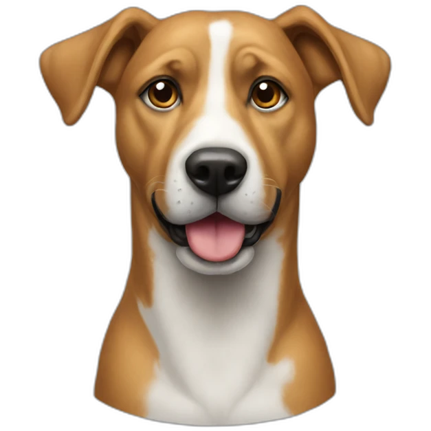 Un chien sur un chien emoji