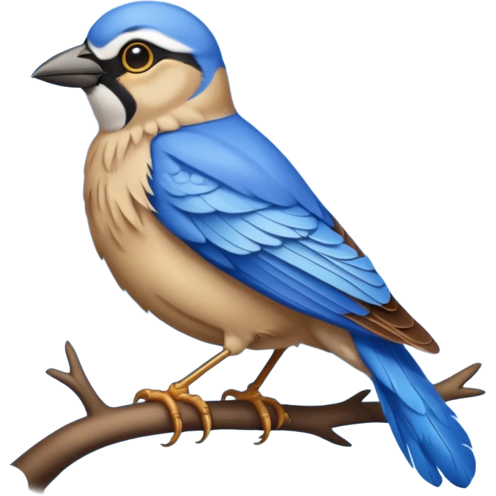 blue lark emoji