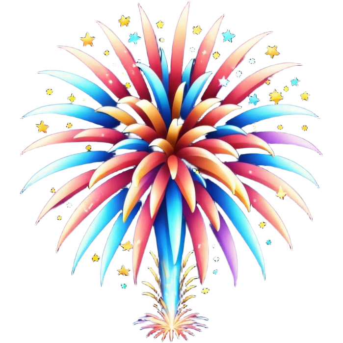 Fireworks emoji