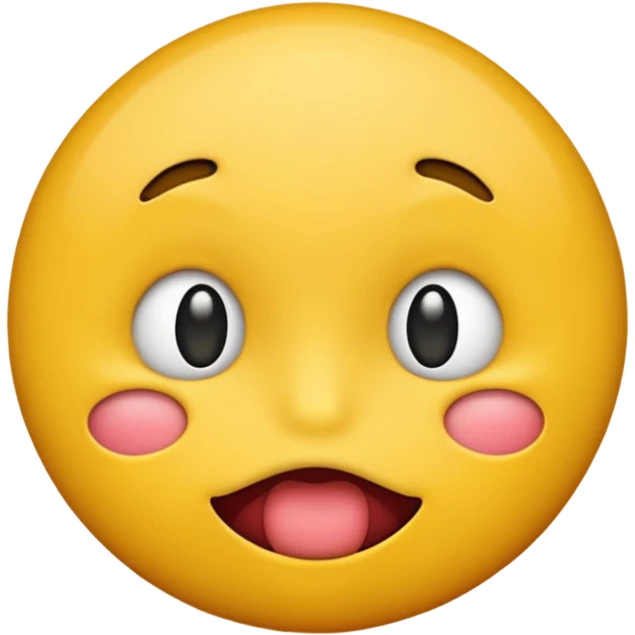 plain emoji with bottom lip sticking out emoji