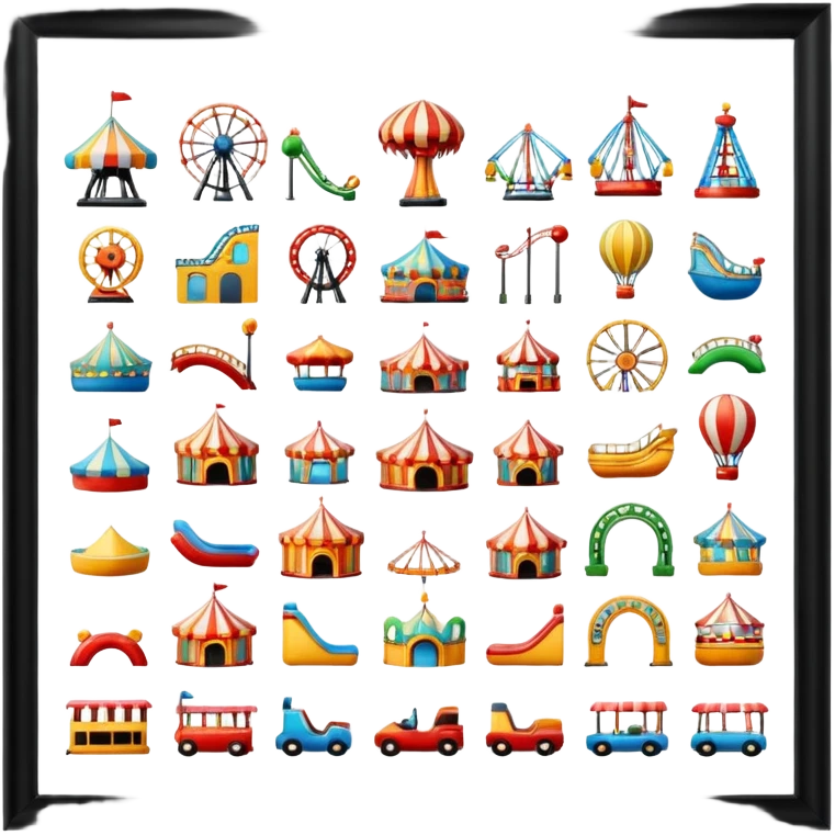 amusement park games emoji