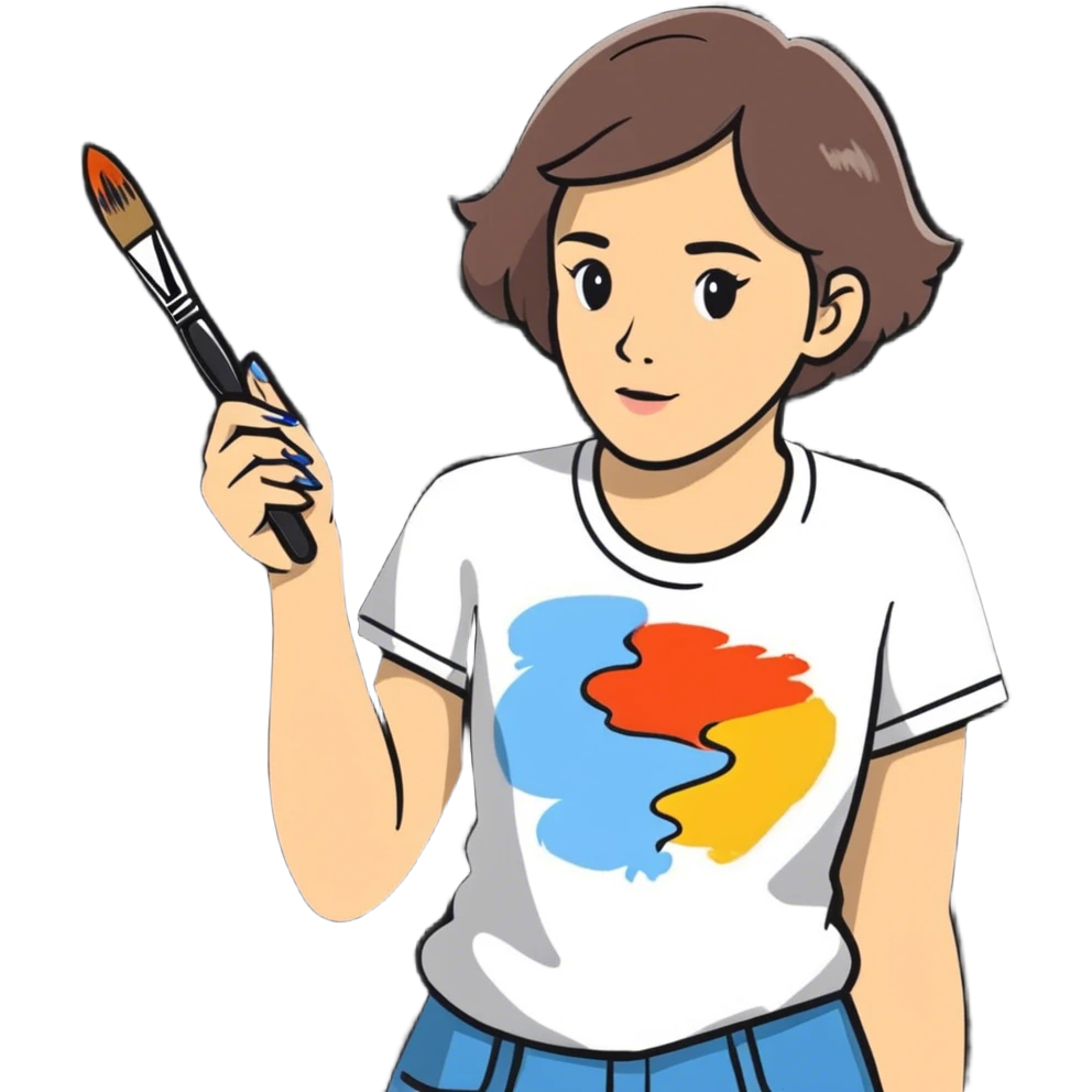 Gracie Abrams painting  emoji