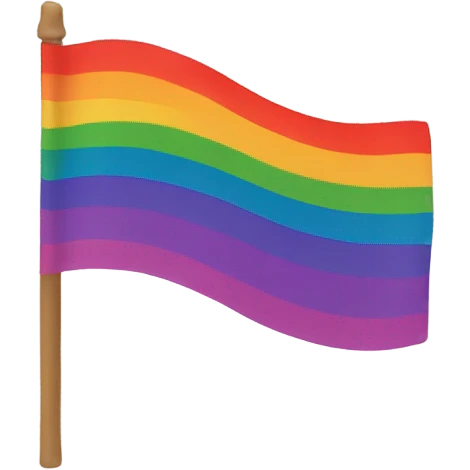 lesbian pride flag emoji