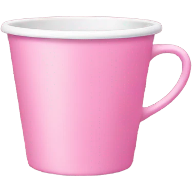 Pink cup emoji