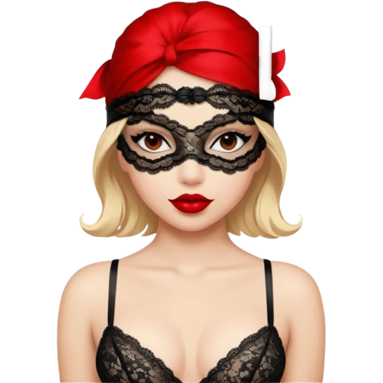 Spanking sexy lady blindfolded ass emoji