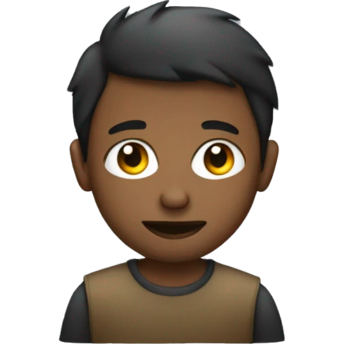 Young person that doesn't understand his computer emoji