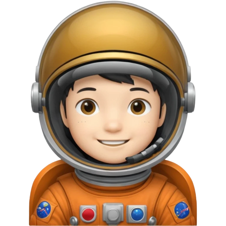 Astronaut japon boy kid with  emoji