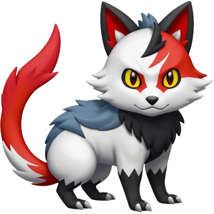 Nargacuga-Zangoose-Litten-Torracat-fusion-Fakemon-Pokémon-creature  emoji