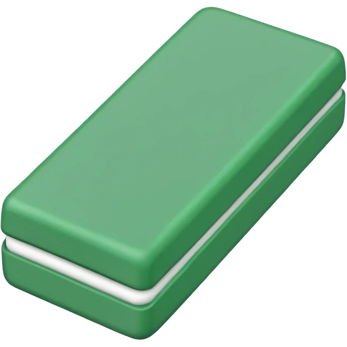 green eraser emoji