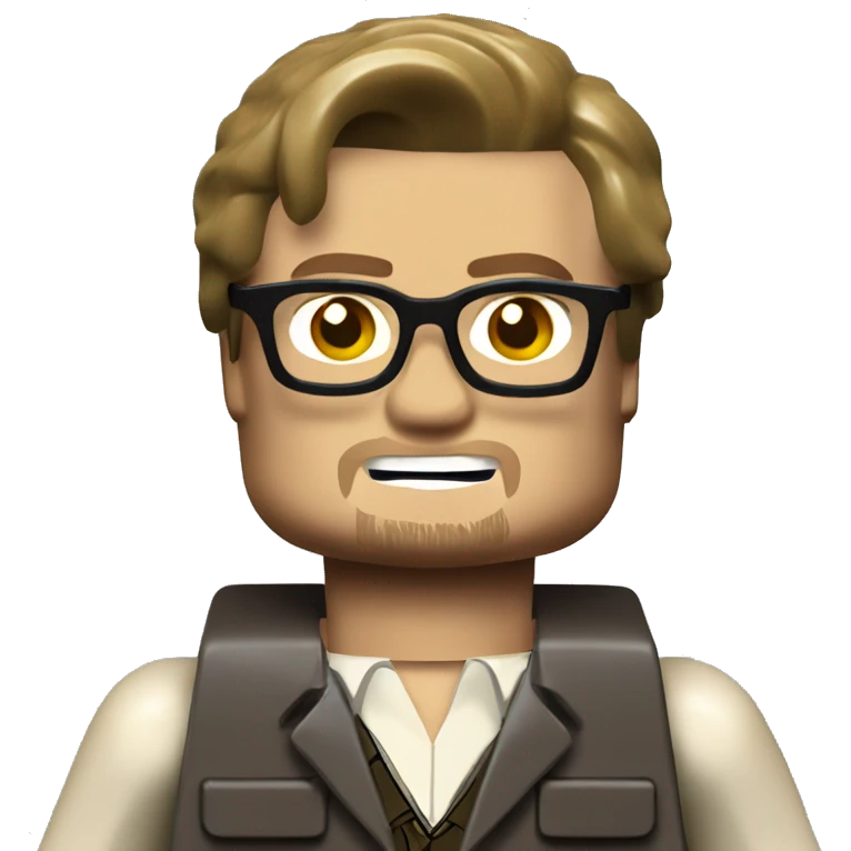 LEONARDO DICAPRIO lego full body emoji