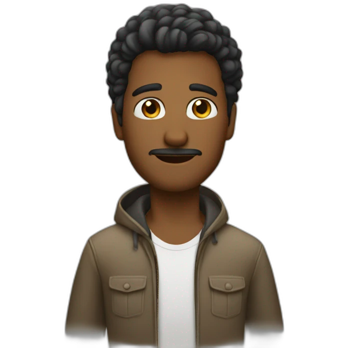 guy being a newbie entrepaneur emoji