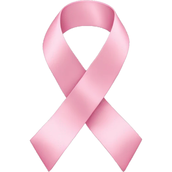 soft pink ribbon emoji