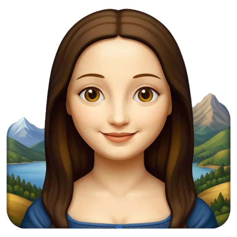 monalisa painting emoji