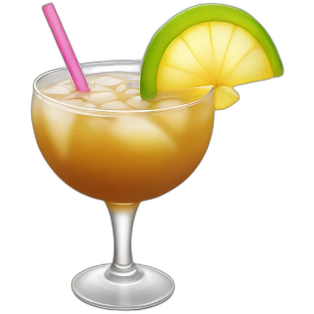 Hump on a beach drink emoji
