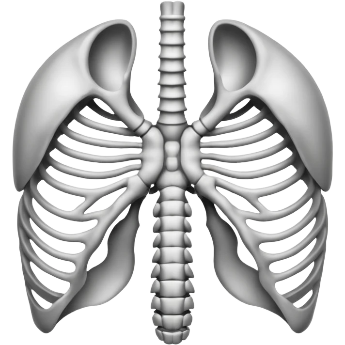 Ribcage X ray emoji