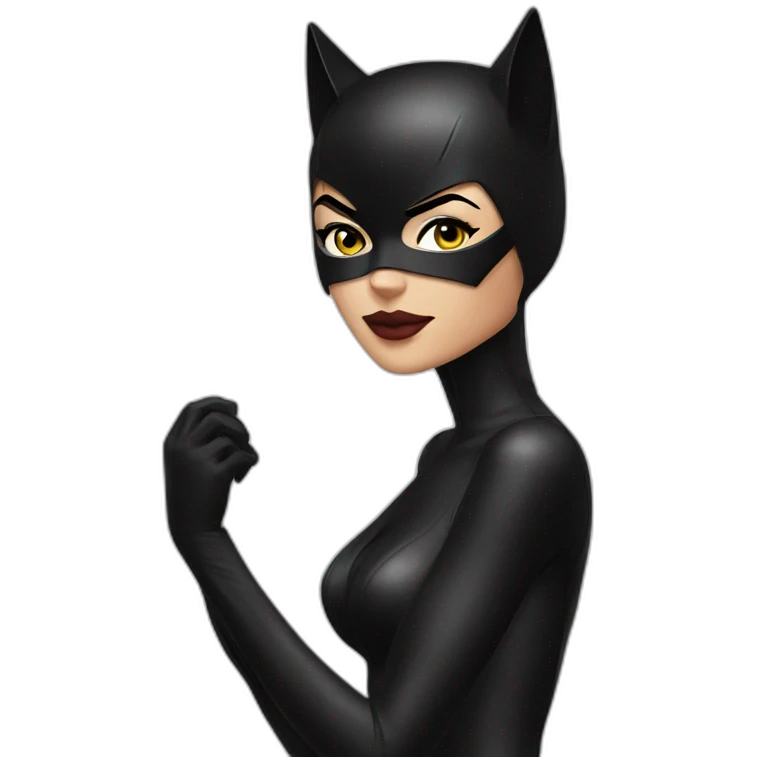 Sexy catwoman emoji